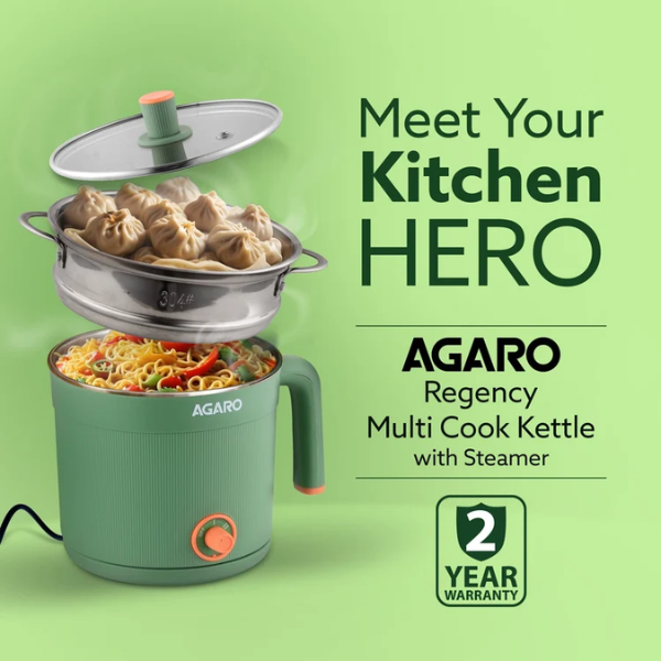 Agaro Regency Multi Cook Kettle With Steamer
