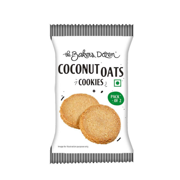 The Baker's Dozen Coconut Oats Cookies