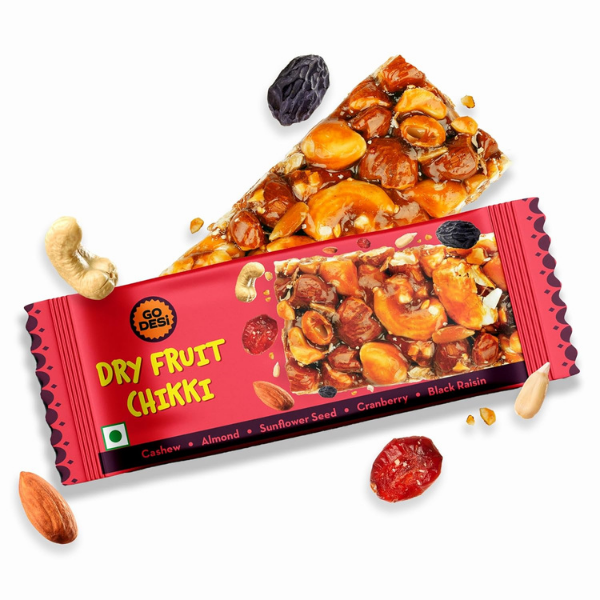 Go Desi Dry Fruit Chikki
