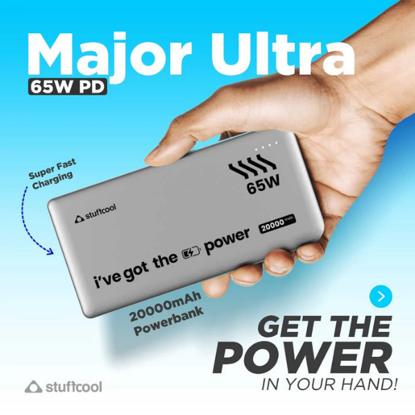 Stuffcool Major Ultra Powerbank