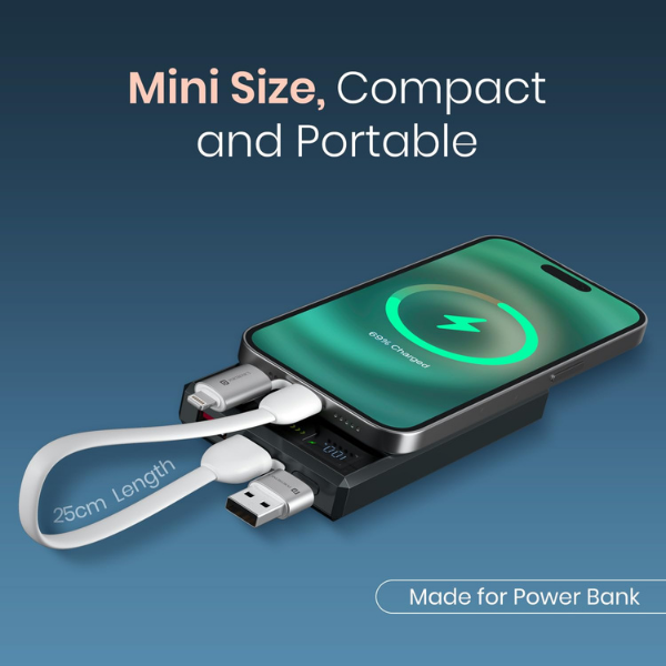 Portronics Key Link 4 in 1 Multifuntion Cable
