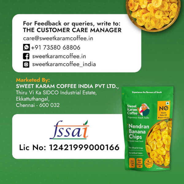 Sweet Karam Coffee Banana Chips