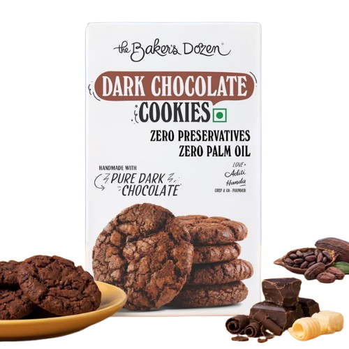 The Baker's Dozen Dark Chocolate Cookies