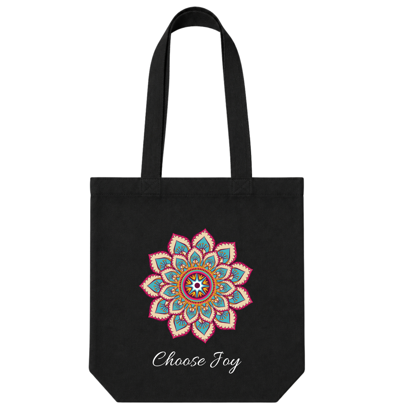 Diwali Tote Bag - Black