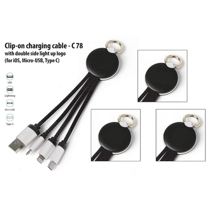 3-in-1 Glow Charging Cable