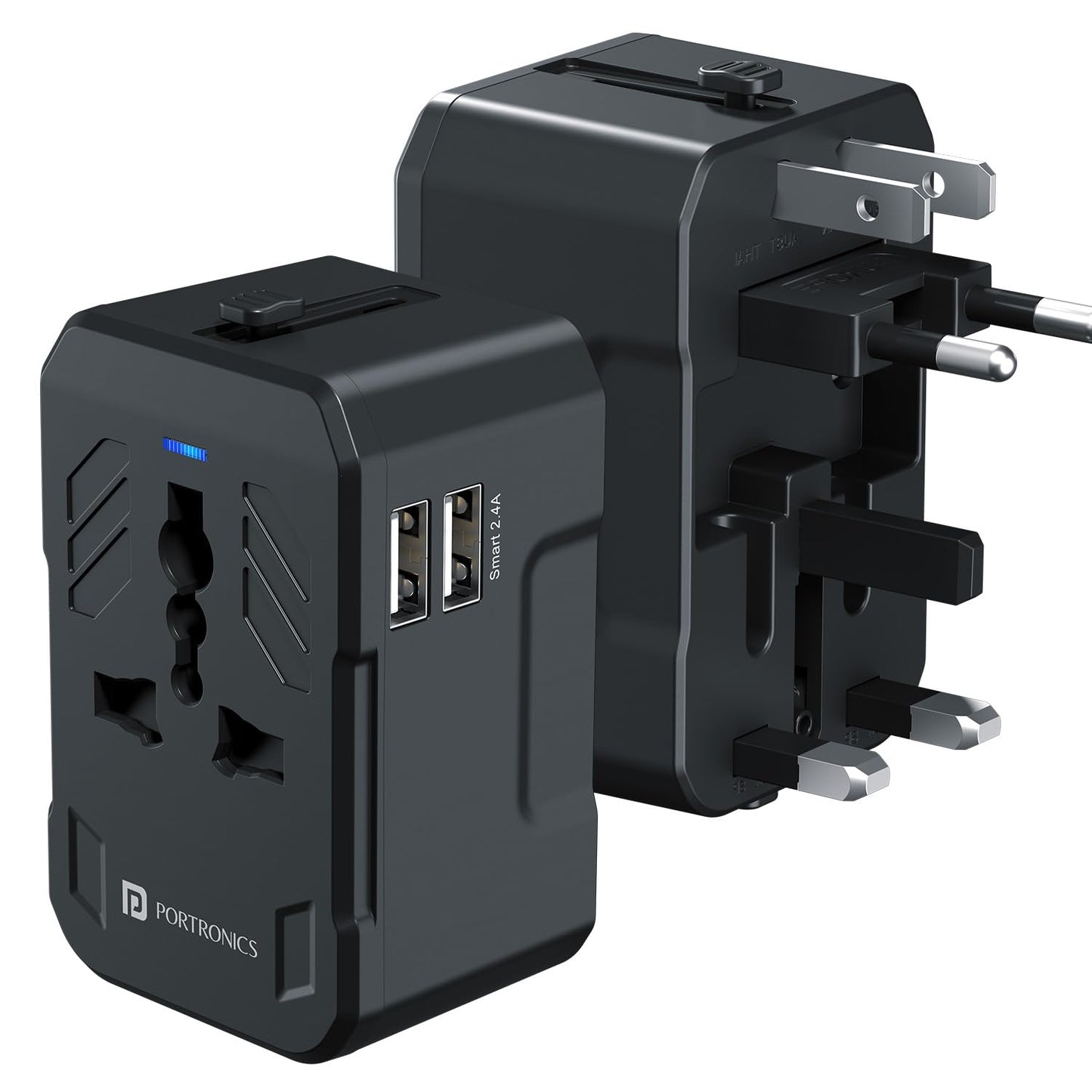 Portronics Juicemate 2 Universal Travel Adapter