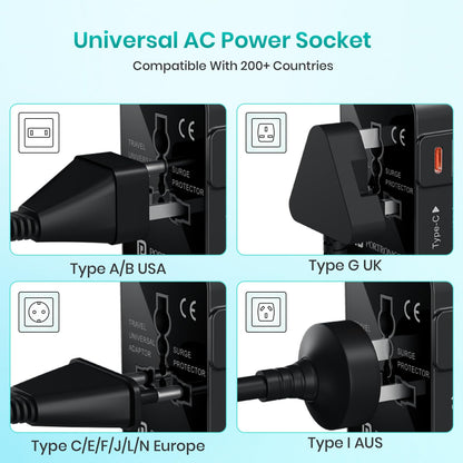 Portronics Universal Travel Adapter