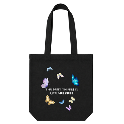 Diwali Tote Bag - Black