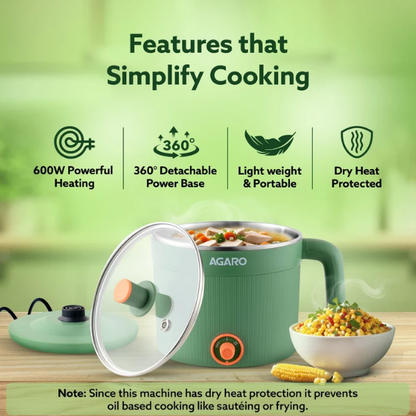 Agaro Regency Multi Cook Kettle With Steamer