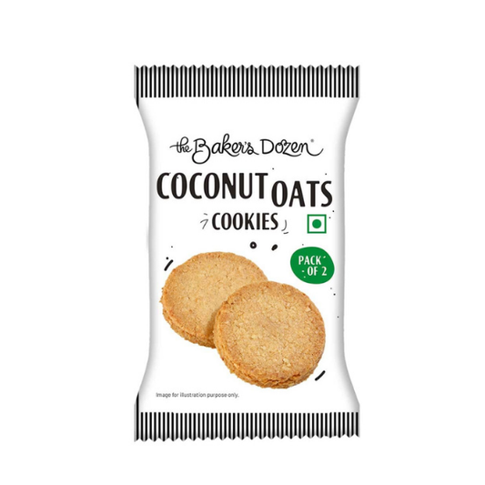 The Baker's Dozen Coconut Oats Cookies