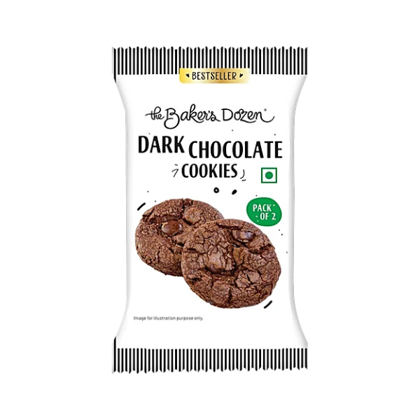 The Baker's Dozen Dark Chocolate Cookies