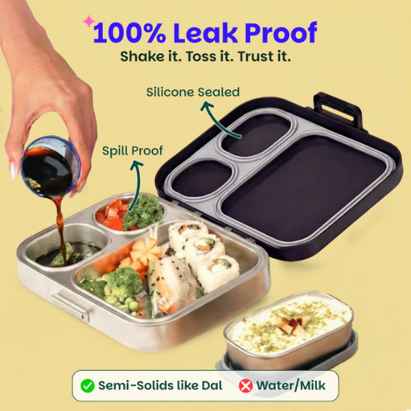 Basil Bento Quad + Lunchbox