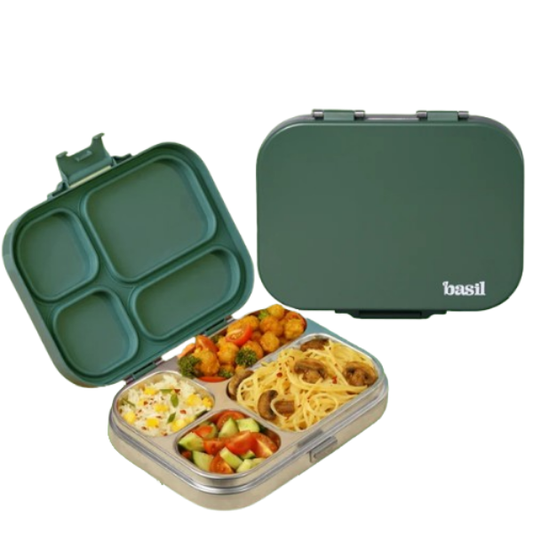 Basil Bento Quad Lunchbox