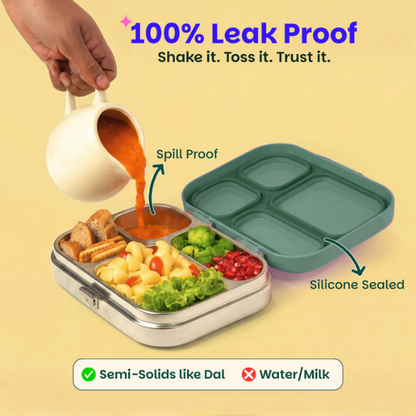 Basil Bento Quad Lunchbox