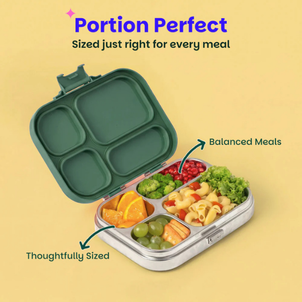 Basil Bento Quad Lunchbox
