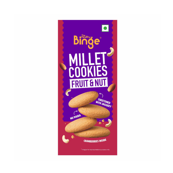 The Healthy Binge Millet Cookies