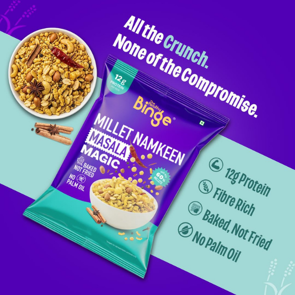The Healthy Binge Millet Namkeens