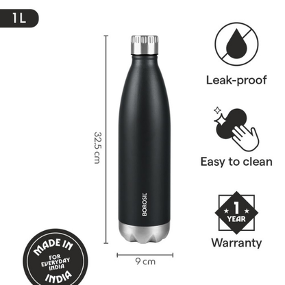 Borosil Bolt Insulated Bottle