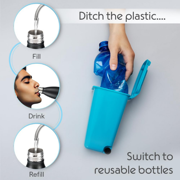 Borosil Bolt Insulated Bottle