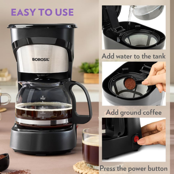 Borosil Brew Pro Drip Coffee Maker
