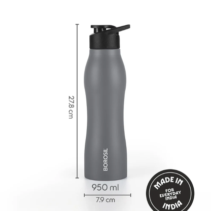 Borosil Grip Go Bottle