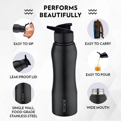 Borosil Grip n Sip Bottle