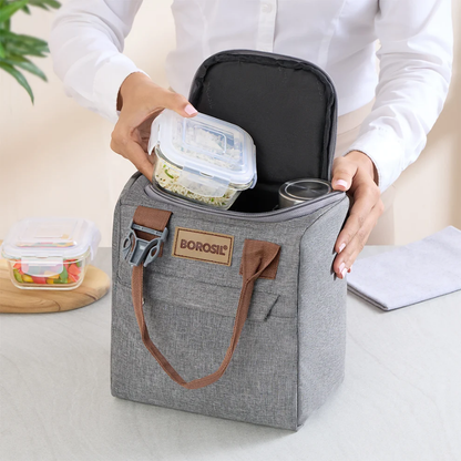 Borosil Gourmet Glass Lunch Box Set
