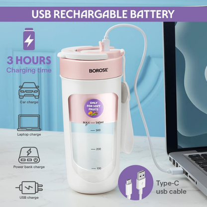 Borosil Portable Blender