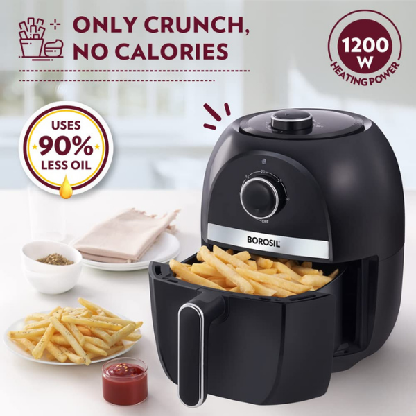 Borosil Smart Electric Air Fryer