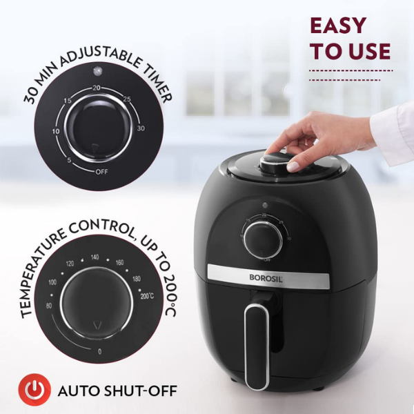 Borosil Smart Electric Air Fryer