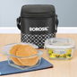 Borosil Square Glass Lunch Box