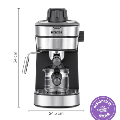 Borosil Brew Mate Espresso Coffee Maker