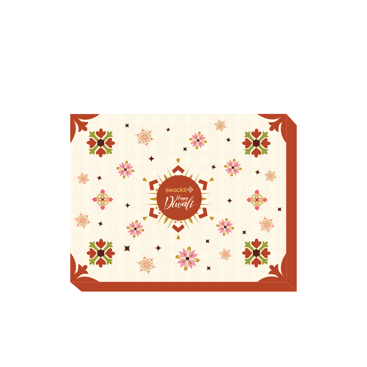 Diwali Top & Bottom Box - Small