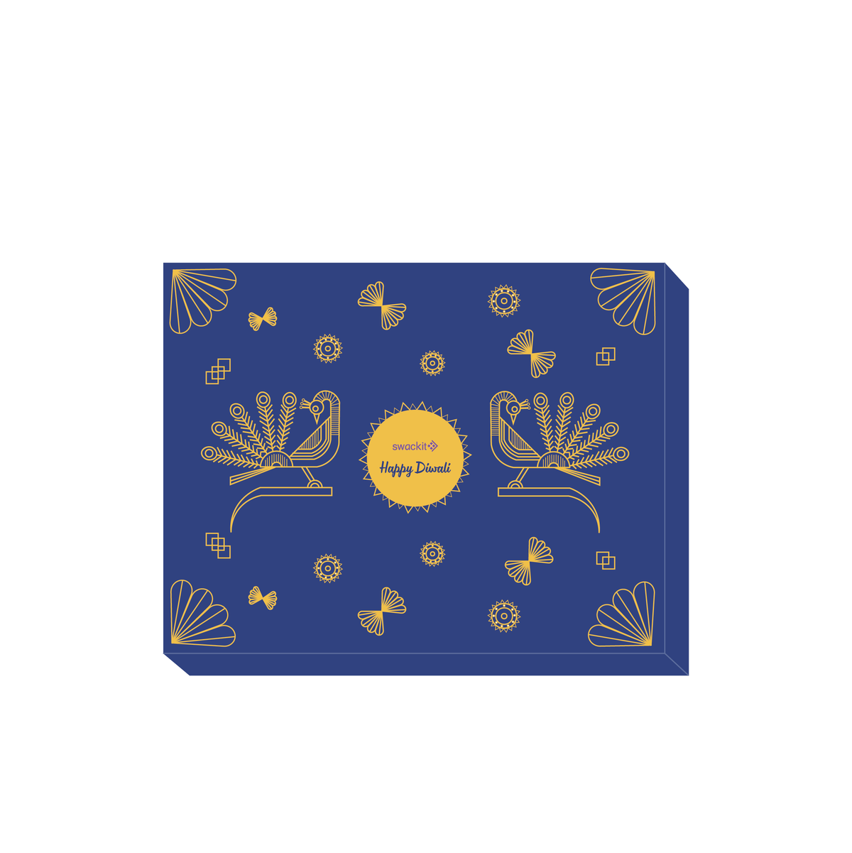 Diwali Top & Bottom Box - Small