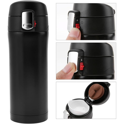 Cello Flip Top Flask