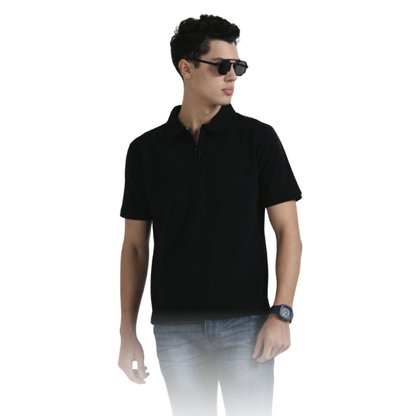 Caslay Sweat Polo T-Shirt