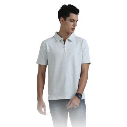 Caslay Sweat Polo T-Shirt