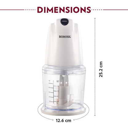 Borosil Chef Delite Electric Vegetable Chopper