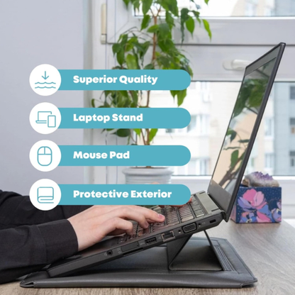 Chemistors 3 in 1 Laptop Sleeve With Stand