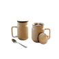 Almond & Ivory Coffe Cup (Set of 2)