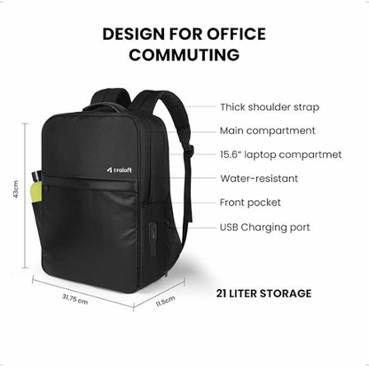 Craloft ProCarry Laptop Backpack