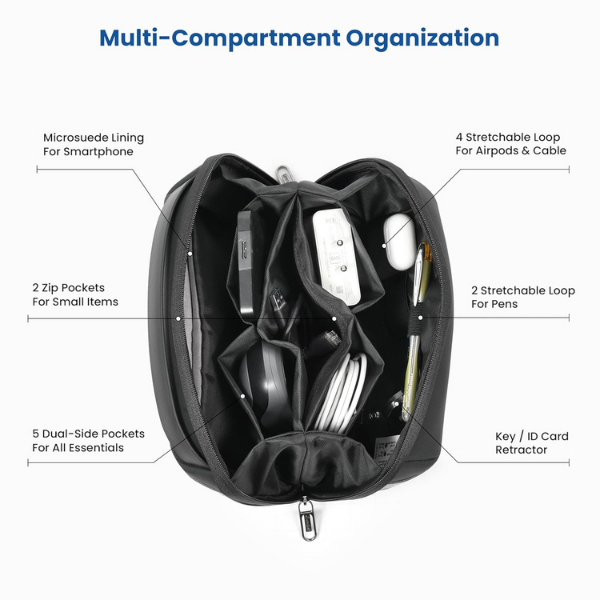 Craloft TechNest Organiser Pouch
