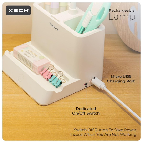 Desk Lamp + Mobile/Pen Stand