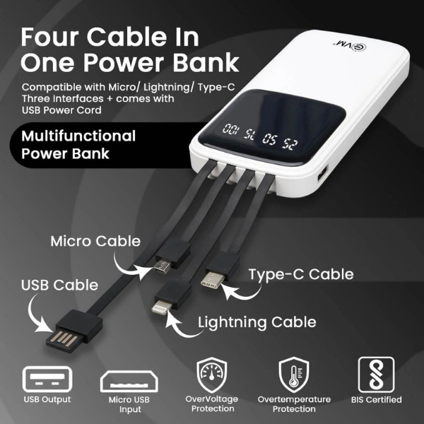 EVM 10k mAh Power Bank