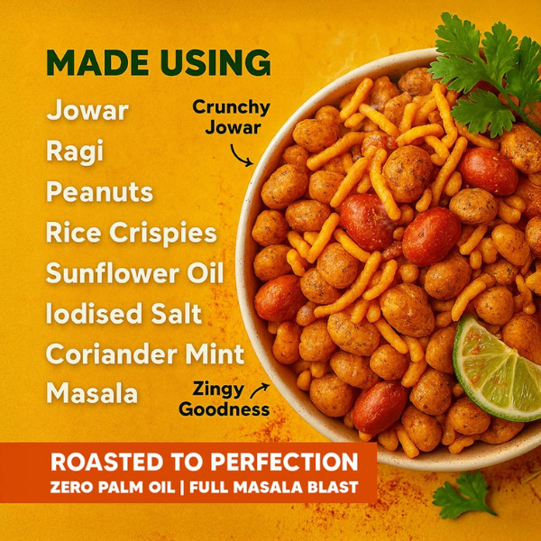Eat Better Millet Bhel