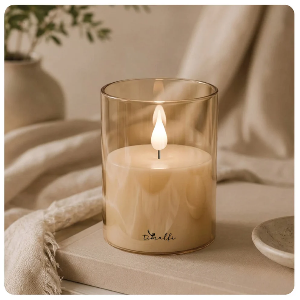 Flame Glow Candle Lamp