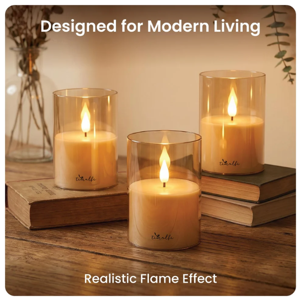 Flame Glow Candle Lamp