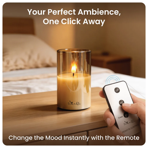 Flame Glow Candle Lamp