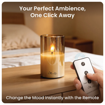 Flame Glow Candle Lamp