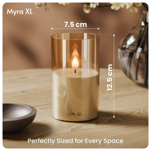 Flame Glow Candle Lamp